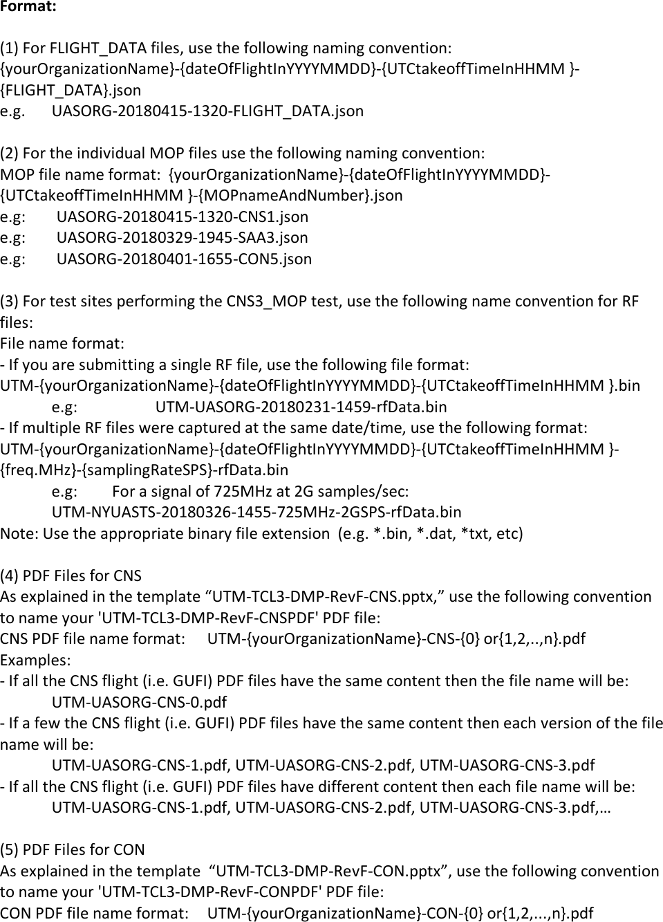 Page 2 of 6 - DMP Format Upload Instructions