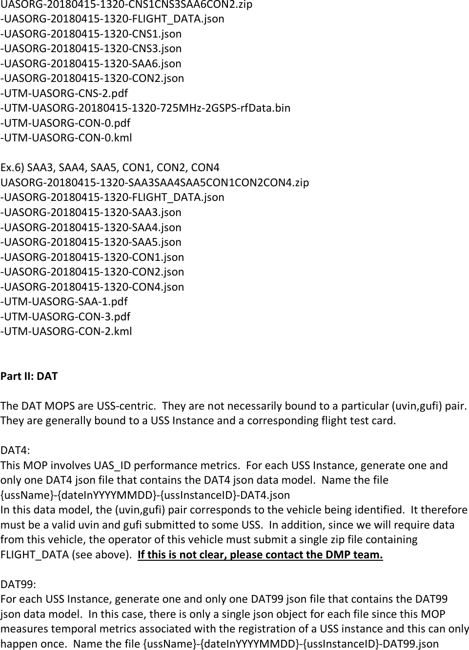 Page 5 of 6 - DMP Format Upload Instructions