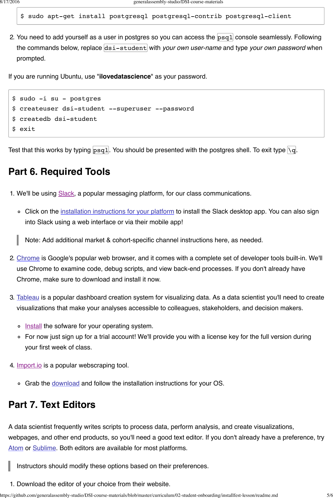 Page 5 of 6 - DSI Installfest Guide
