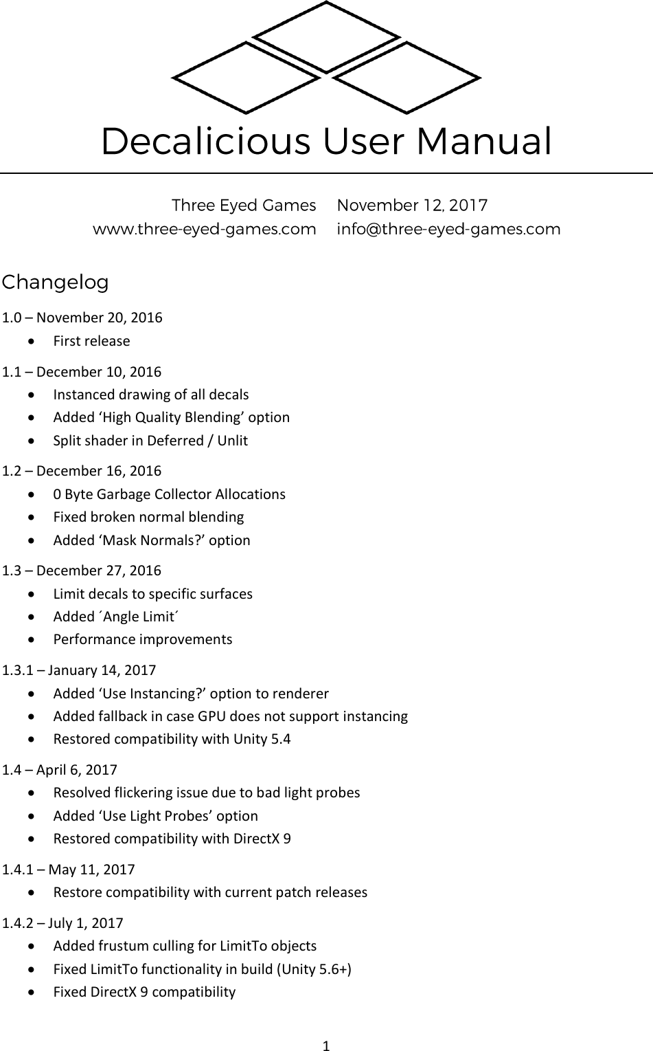 Page 1 of 5 - Decalicious-Manual