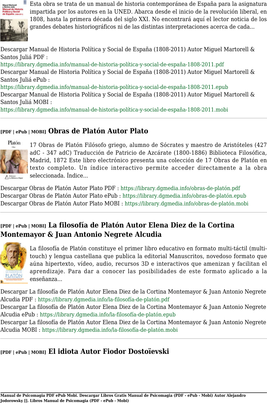 Page 7 of 10 - Descargar Libros Gratis Manual De Psicomagia (PDF - EPub Mobi) Autor Alejandro Jodorowsky E Pub Por
