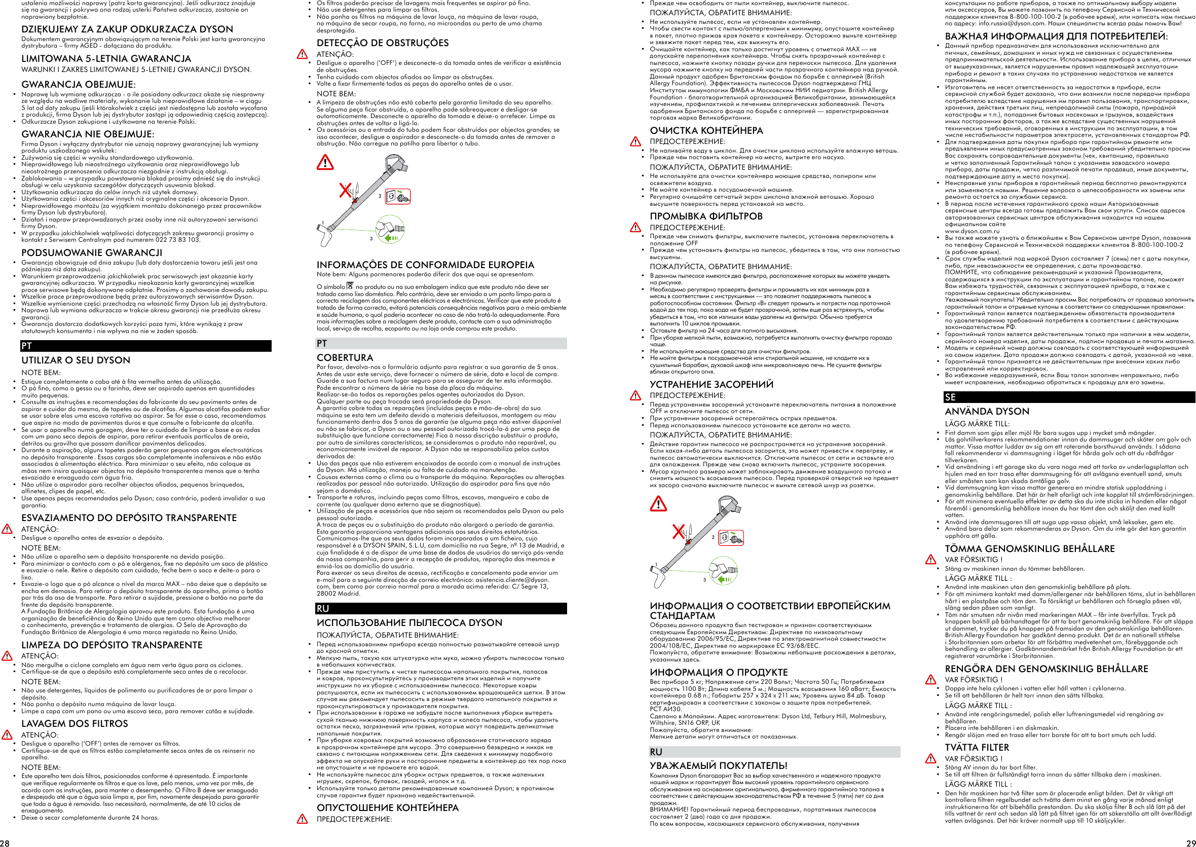 Page 6 of 8 - DYSON DC26 Allergy