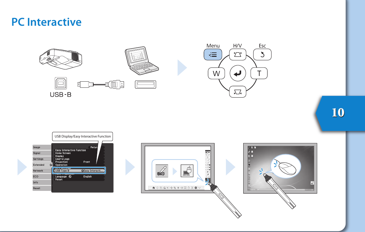 Page 11 of 12 - EPSON EB-695Wi/EB-685Wi/EB-680Wi/EB-675Wi Quick Start Guide EB-6xx_QSGi EB-6xx QSGi