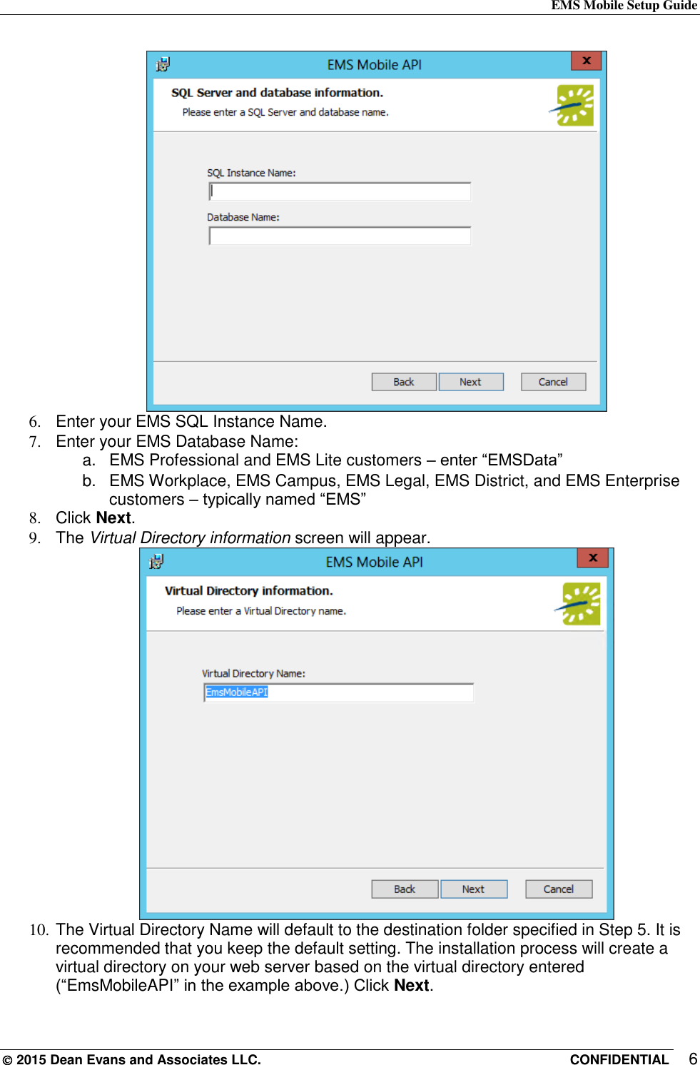 Page 6 of 11 - EMS Mobile Setup Guide