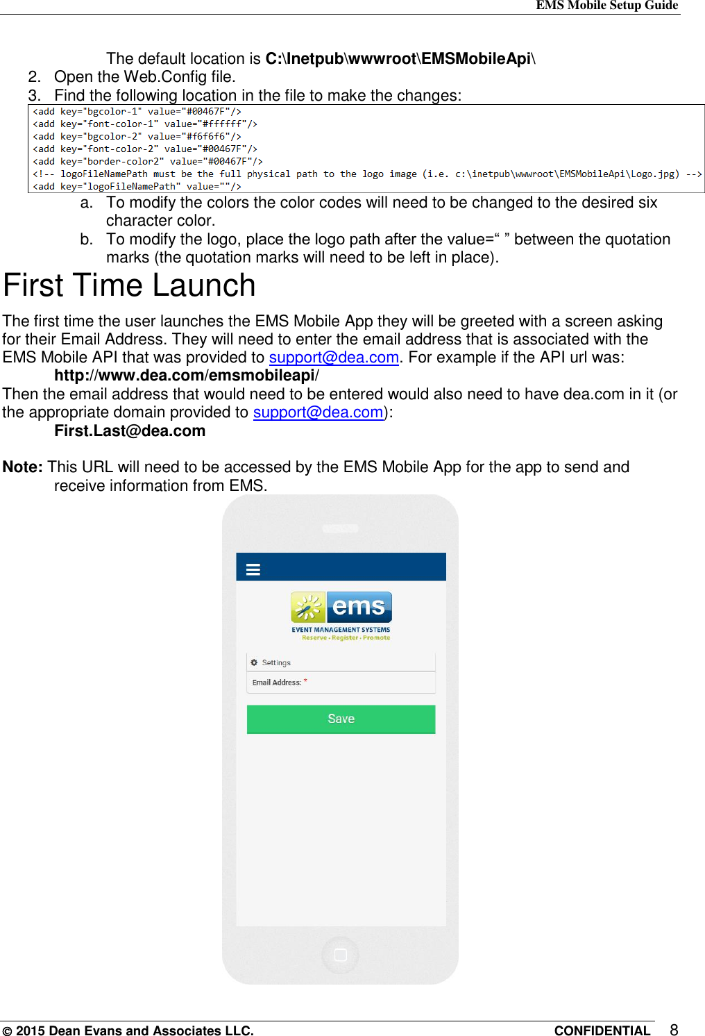 Page 8 of 11 - EMS Mobile Setup Guide