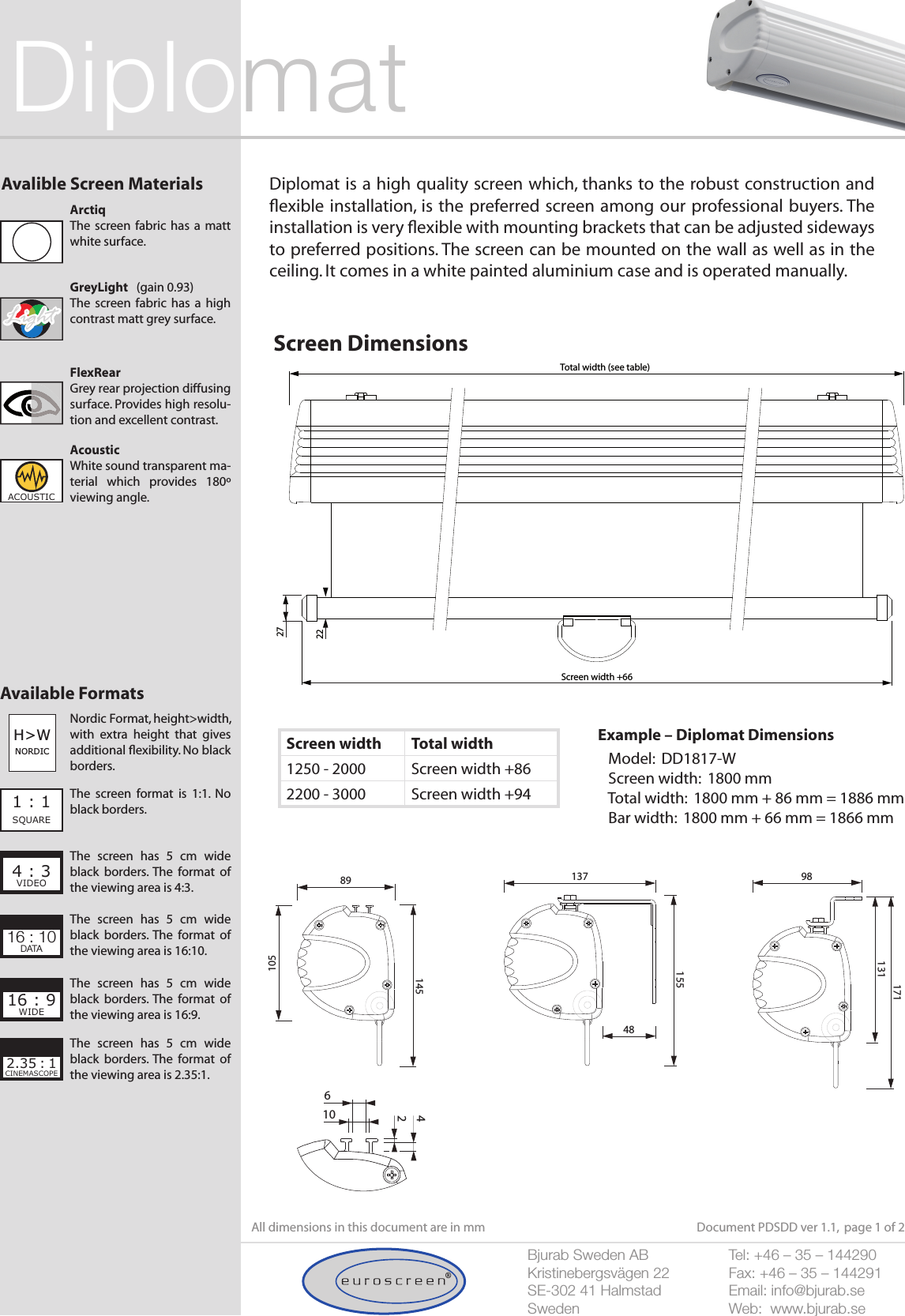 Page 1 of 2 - Es-Dd3024-W User Manual