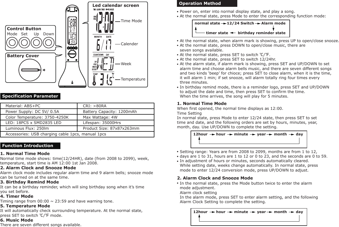 Page 2 of 4 - ETL-01  Manual