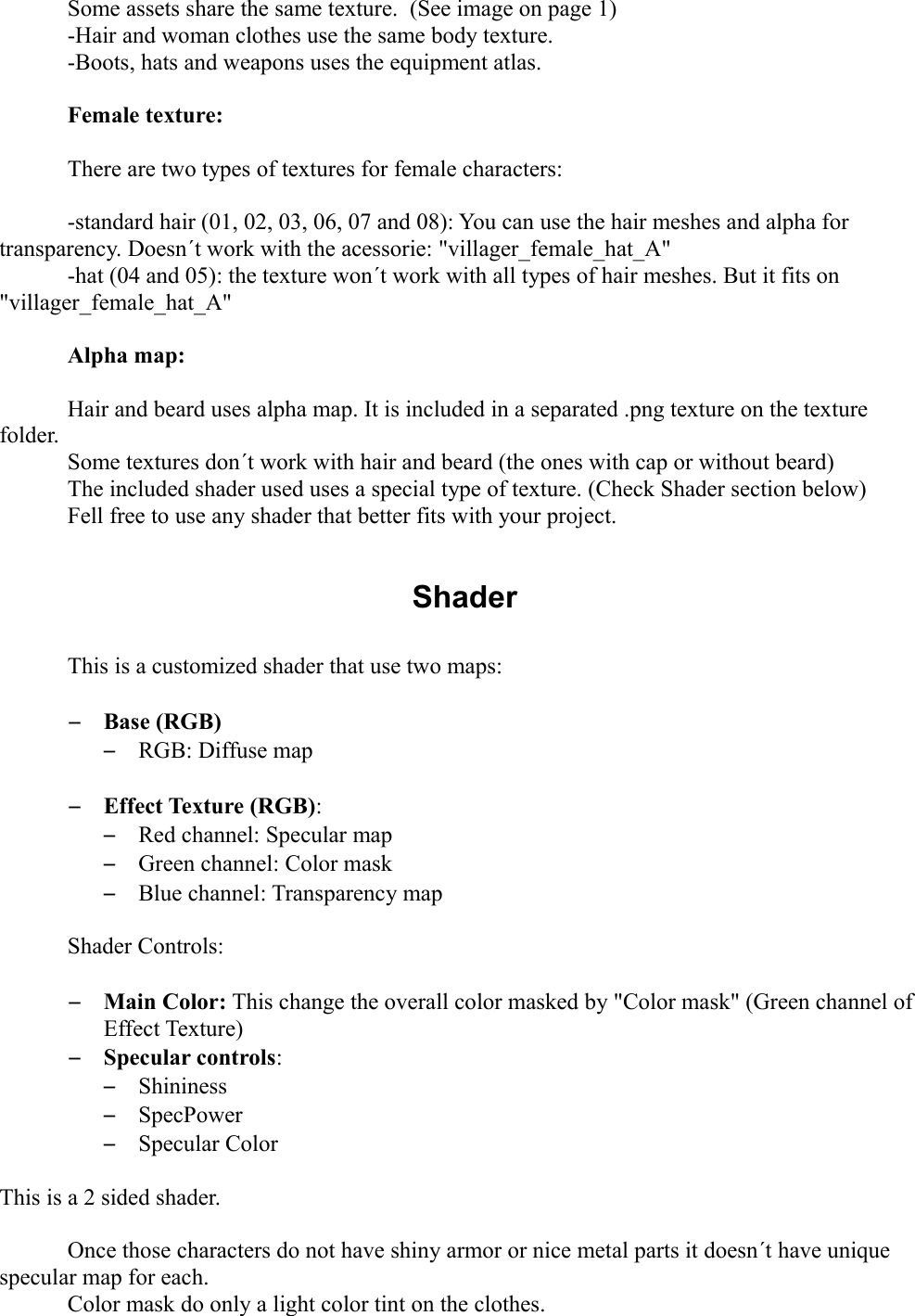 Page 3 of 5 - Fantasy Horde - Villagers Instructions
