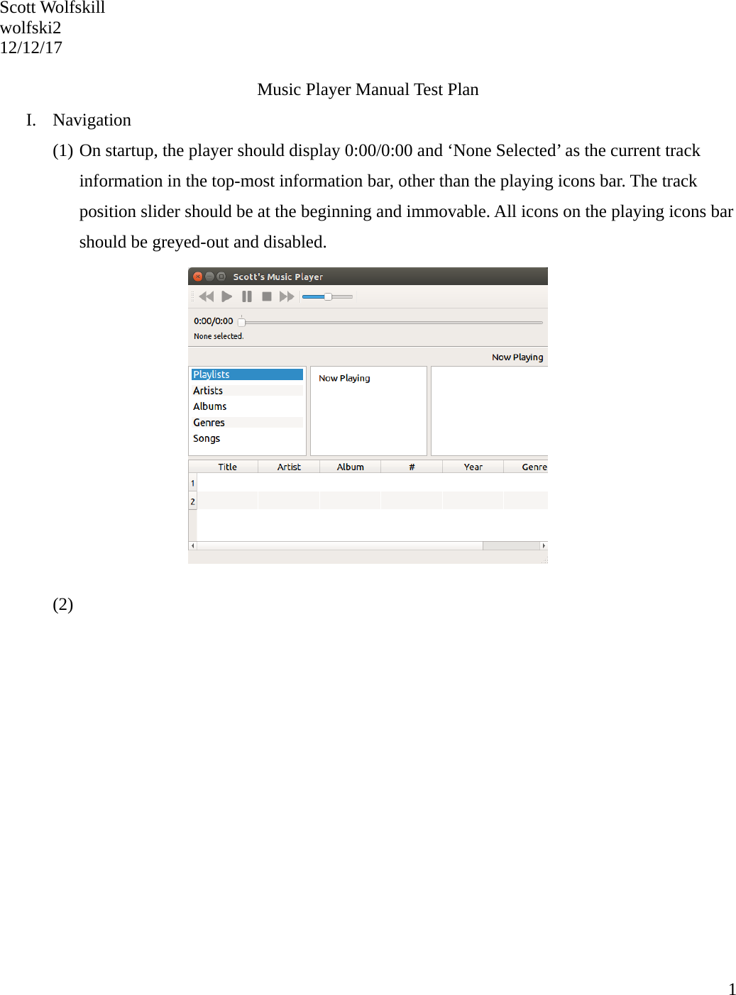 Page 1 of 1 - Project Manual  Plan