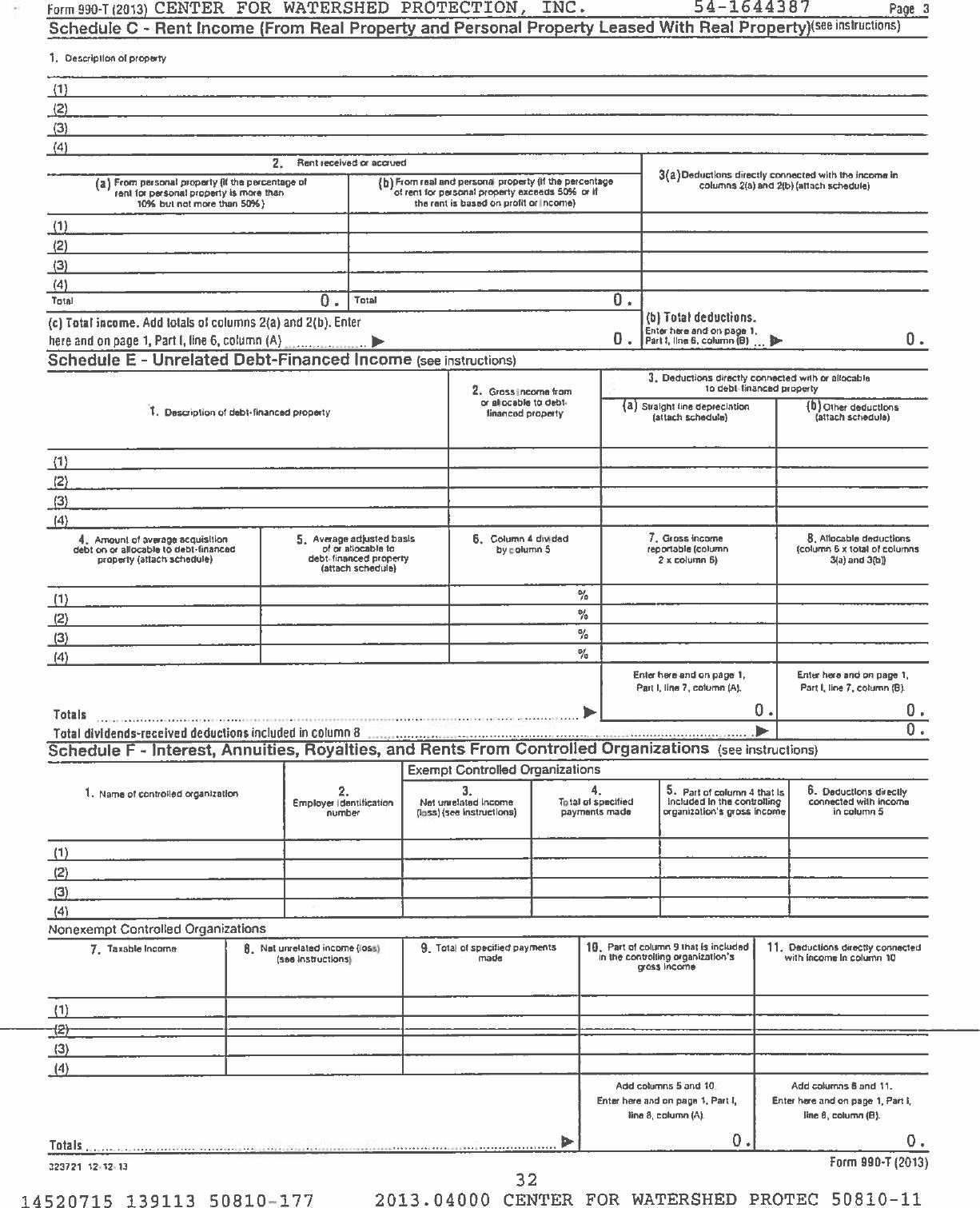 Page 3 of 5 - Form-990-T-2013