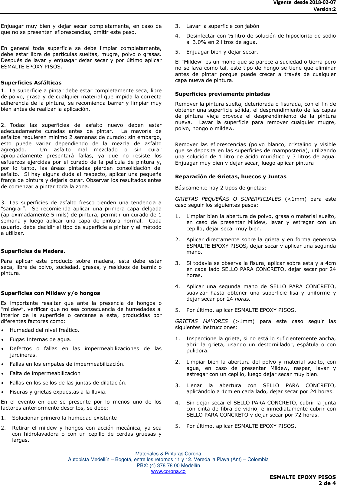 Page 2 of 4 - 1  Ft-esmalte-epoxy-pisos