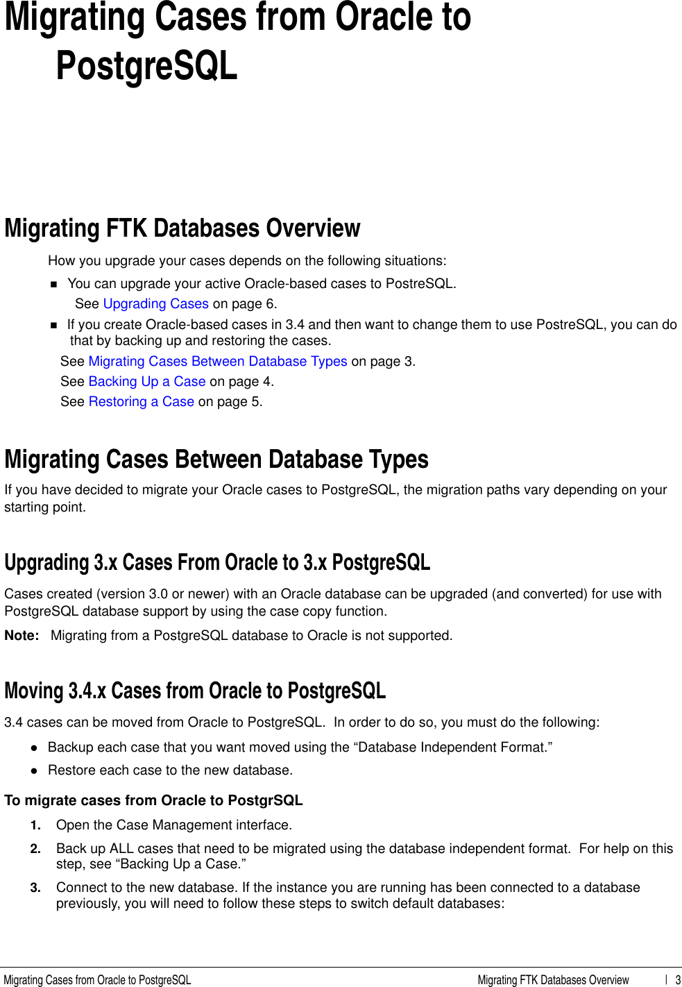 Page 3 of 10 - Migrating_Cases_to Postgresql  FTK 4.0.1 Migrating