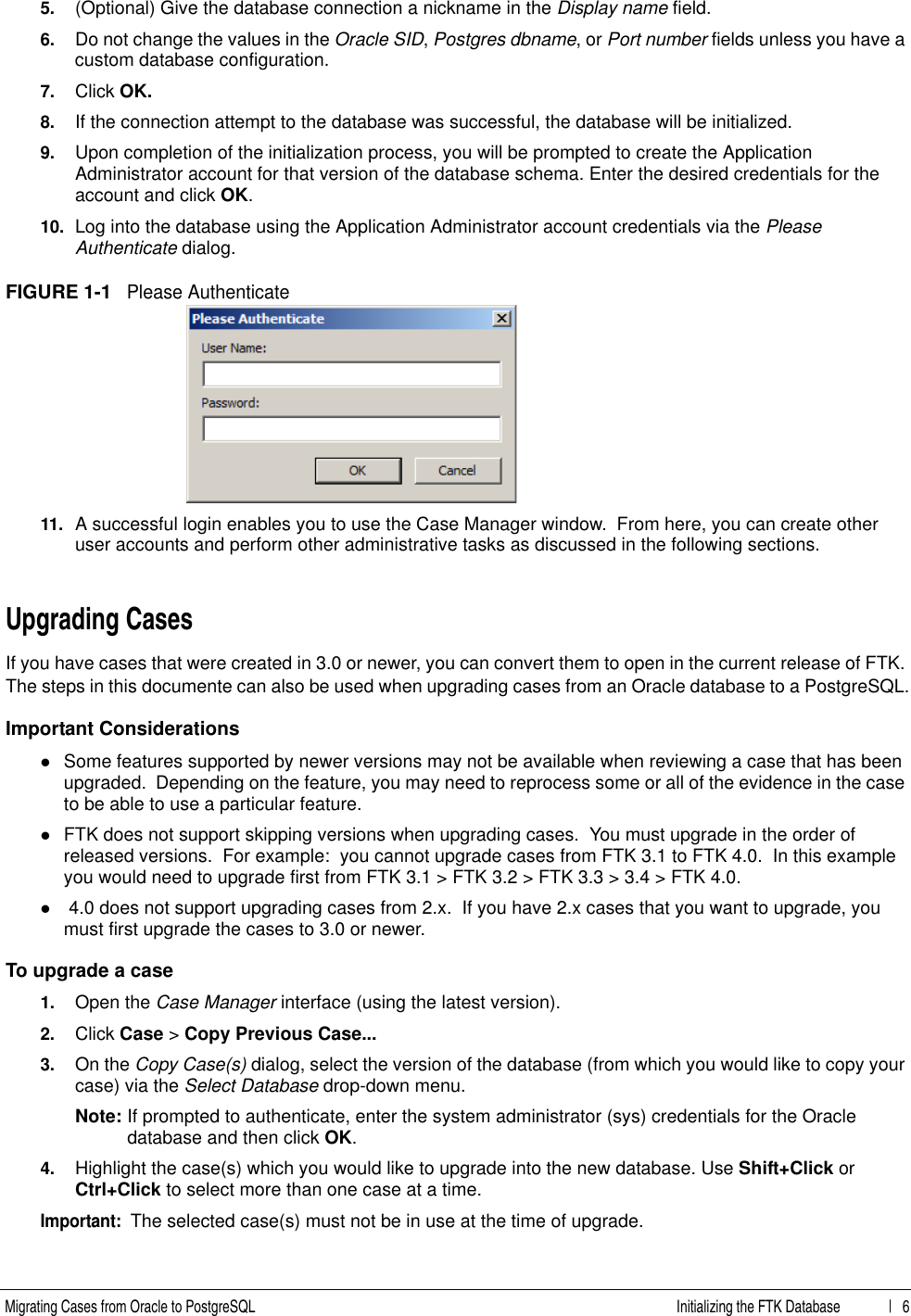 Page 6 of 10 - Migrating_Cases_to Postgresql  FTK 4.0.1 Migrating