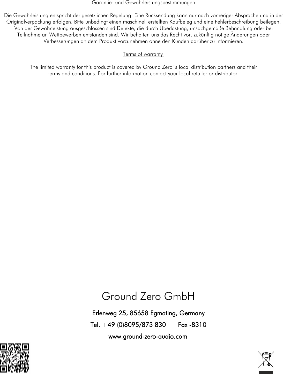 Page 4 of 4 - GZHW_30SPL_OM_022018 GZHW 30SPL OM 022018