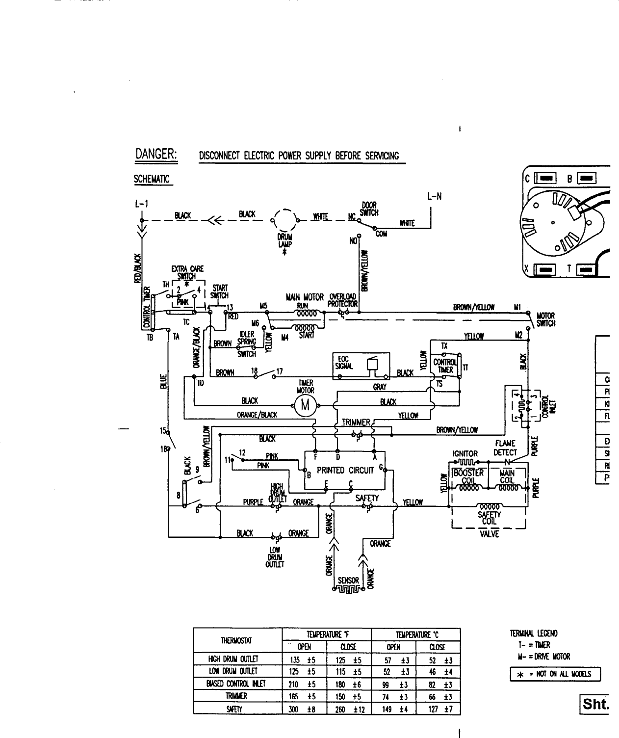 Page 1 of 2 - Friday, March 26, 2004.max  GE Dryer Schematic 31-10000