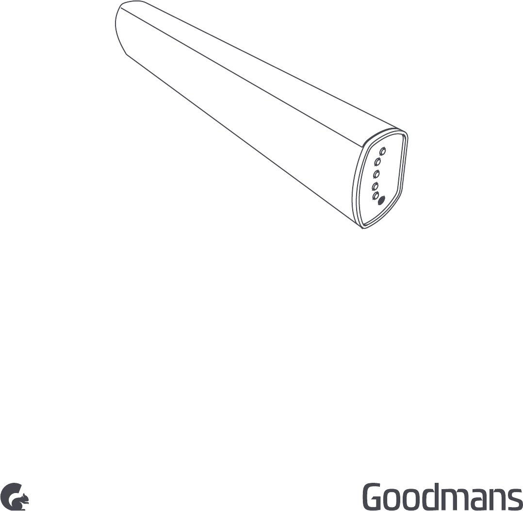 goodmans 2.1 soundbar