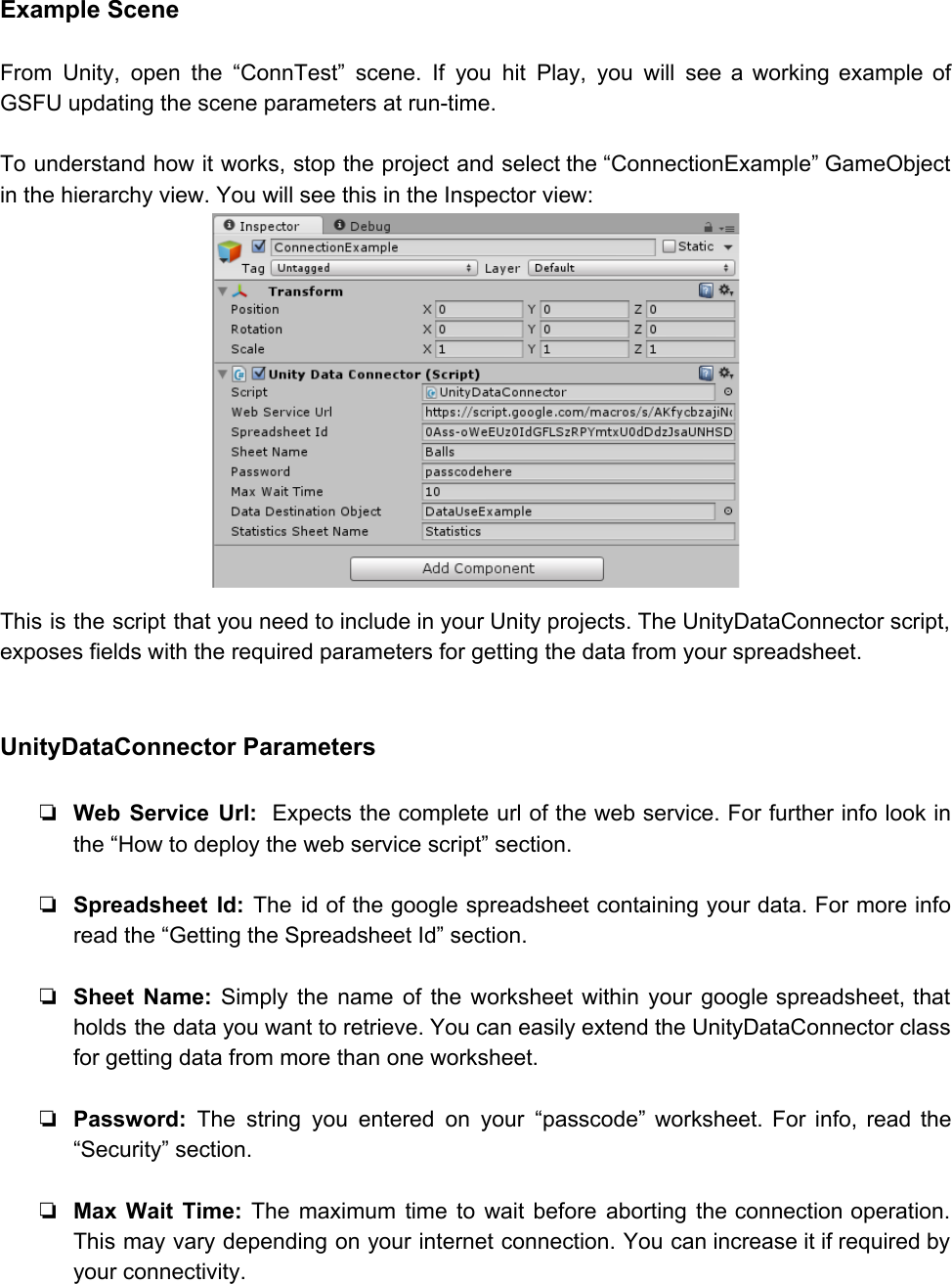 Page 4 of 8 - Google Sheets For Unity Manual