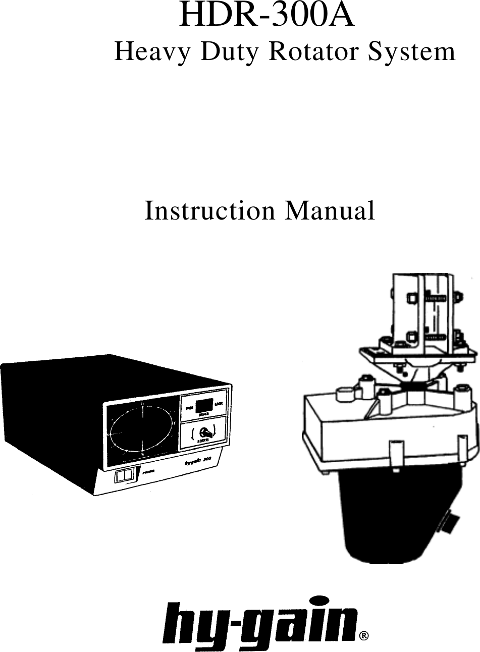 HY GAIN HDR 300AX ROTATOR