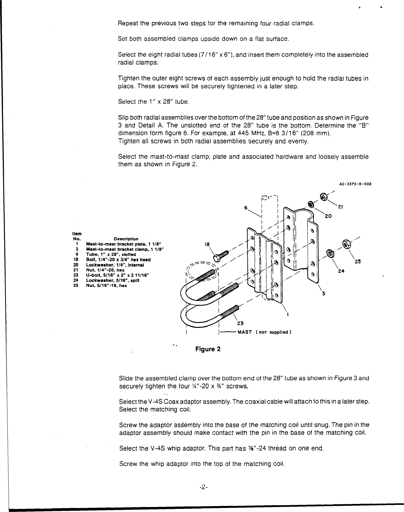 Page 2 of 6 - HY-GAIN--HG-V-4S-VERTICAL
