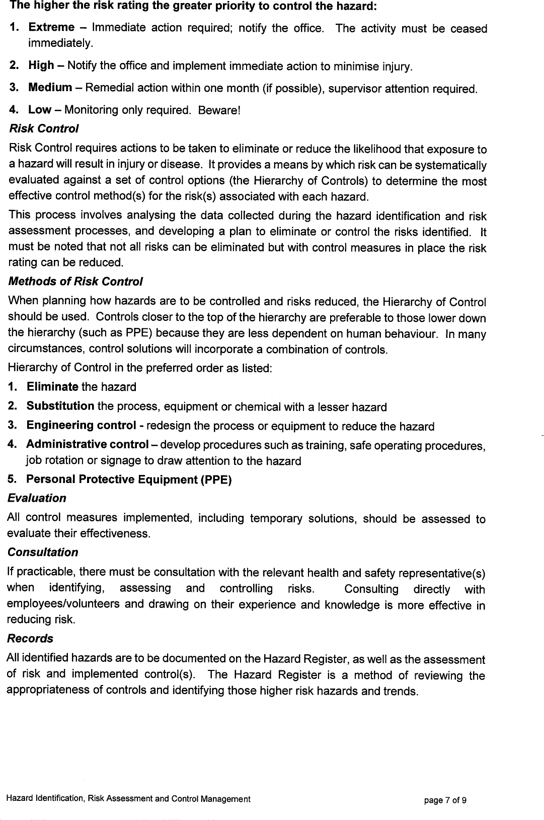 Page 7 of 10 - Hazard-Identification-Risk-Assessment-and-Control-Management