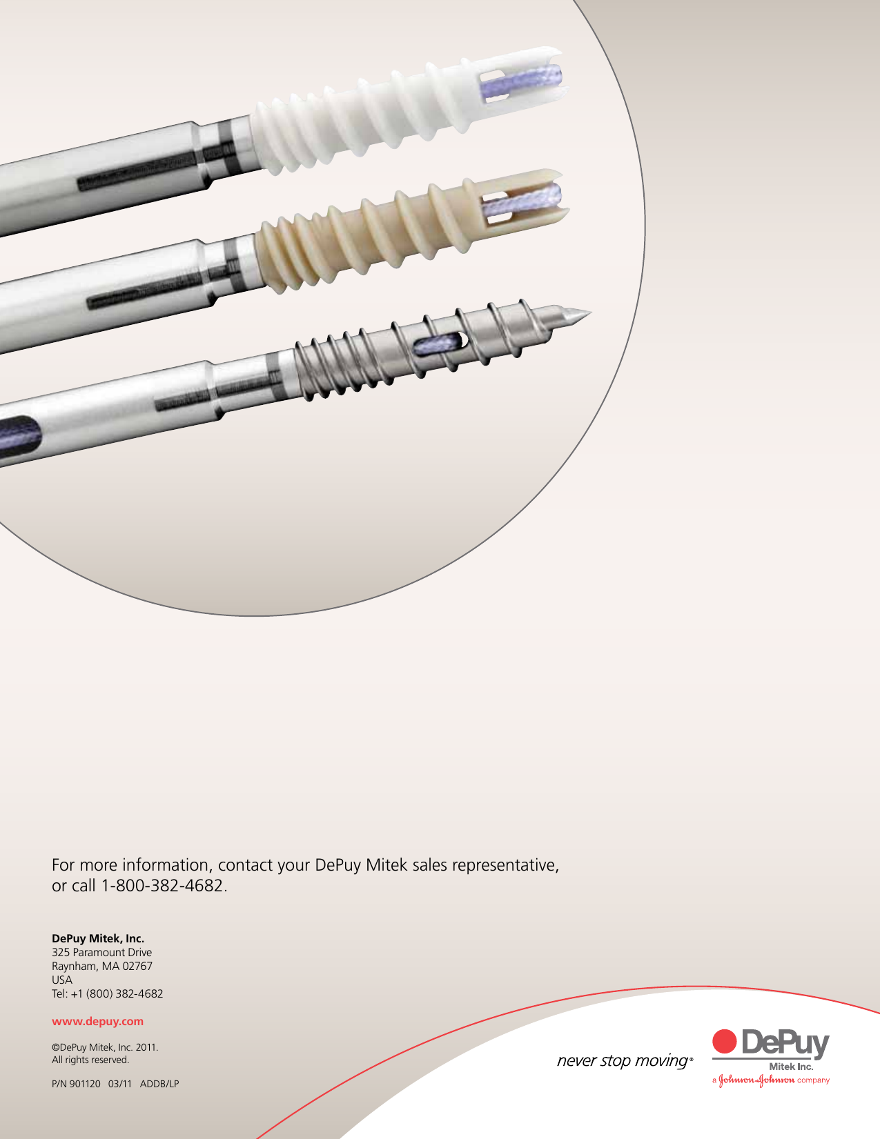 Page 12 of 12 - HEALIX TRANSTEND Implant System Brochure