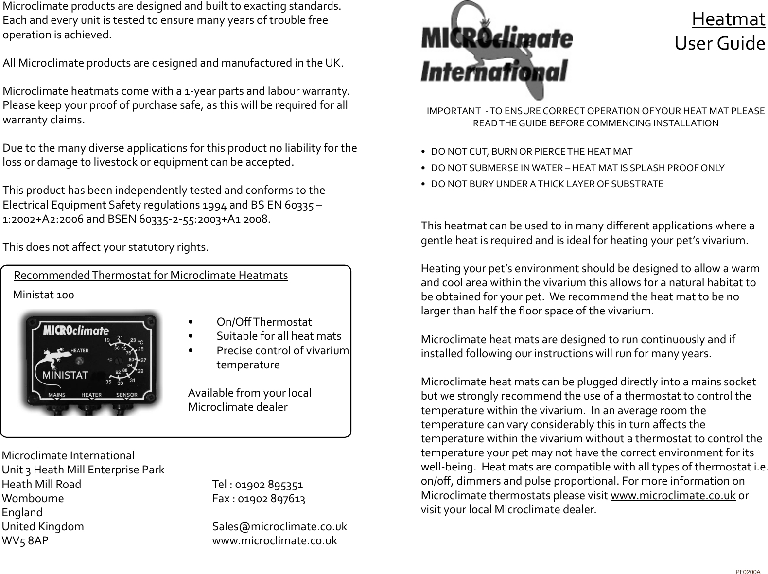 Page 1 of 2 - Heatmat