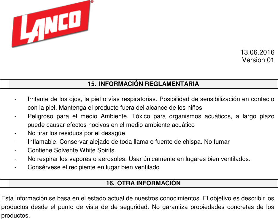 Page 5 of 5 - HOJA DE DATOS SEGURIDAD  Hoja-seguridad-base-metal-pro-security--407622421