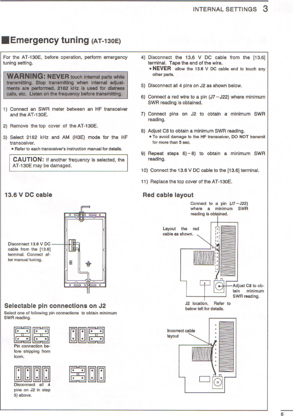 Page 9 of 12 - ICOM--AT-130-Auto-antenna-tuner-Manual
