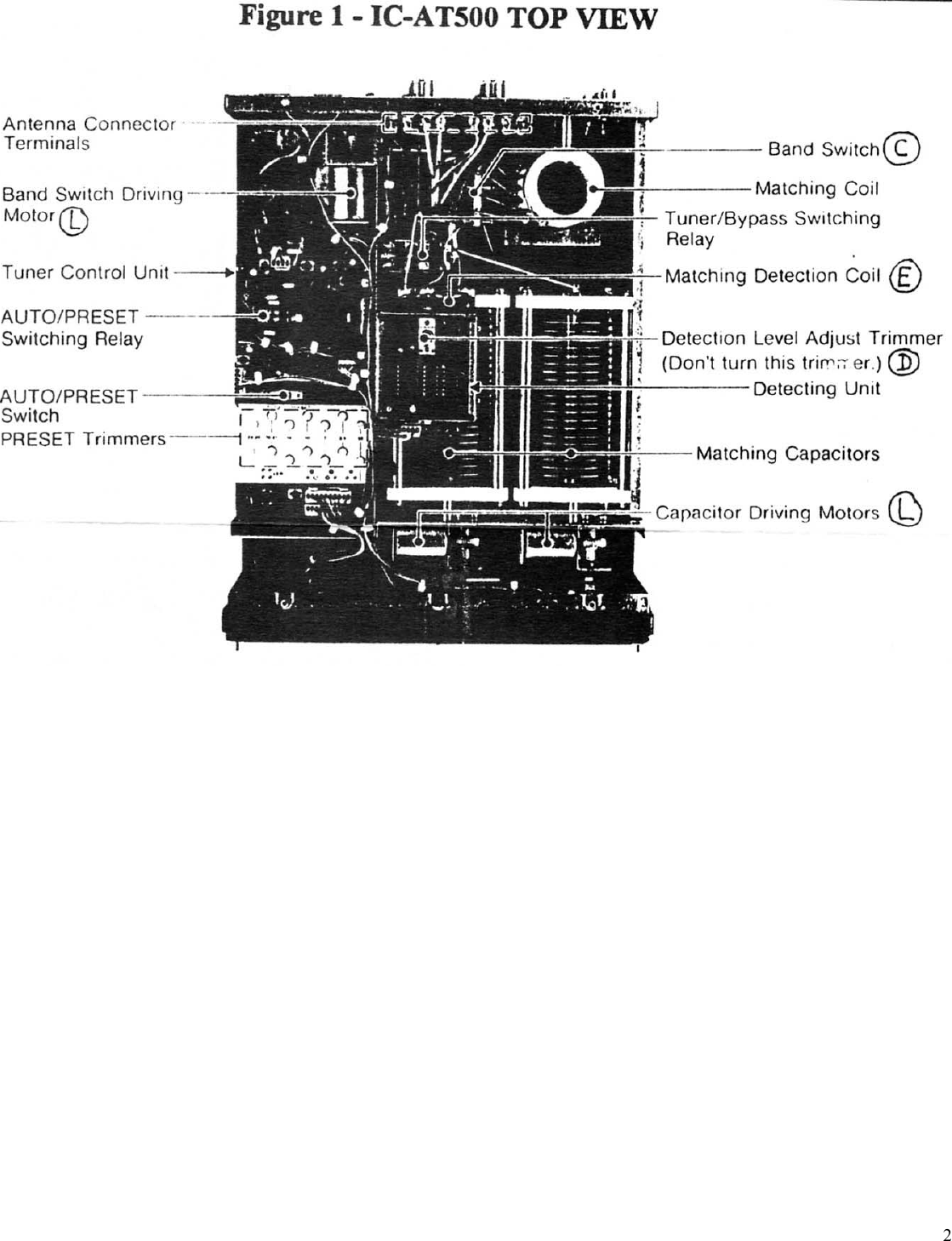 Page 2 of 3 - AT?500 HF AUTOTUNER MAINTENANCE ICOM--AT-500-HF-Automatic-Antenna-Tuner