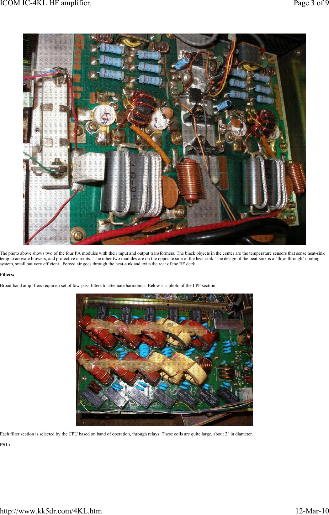 Page 3 of 9 - ICOM--IC-4KL-HF-solid-state-1k W-amplifier