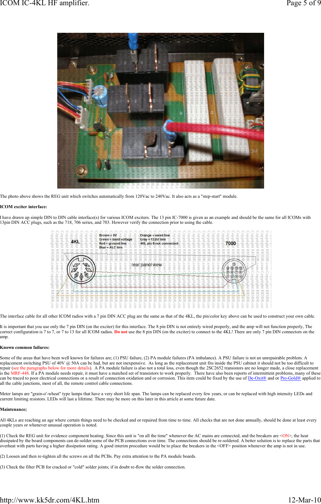 Page 5 of 9 - ICOM--IC-4KL-HF-solid-state-1k W-amplifier