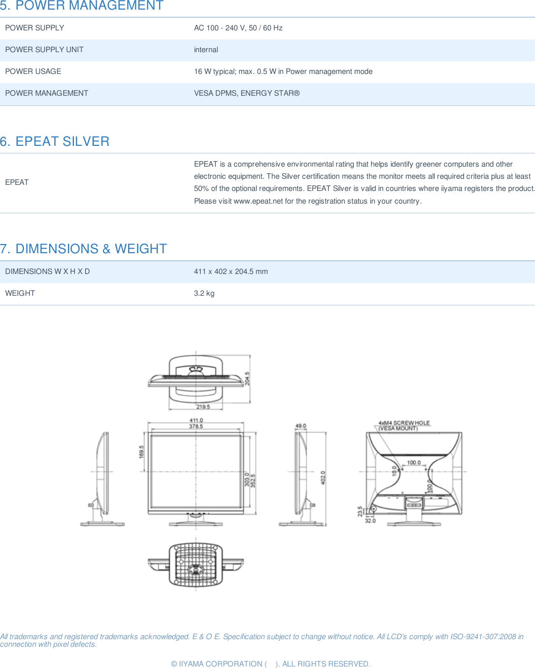 Page 3 of 3 - Iiye1980Sdb ProLite E1980SD-B1 User Manual