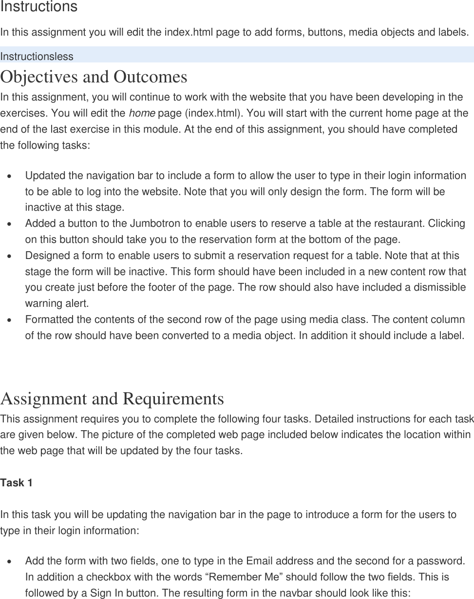 Page 1 of 5 - Instructions