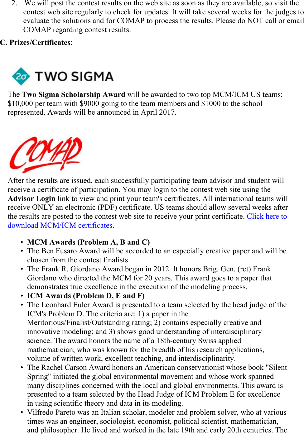 Page 8 of 10 - MCM/ICM Con Rules, Registration And Instructions