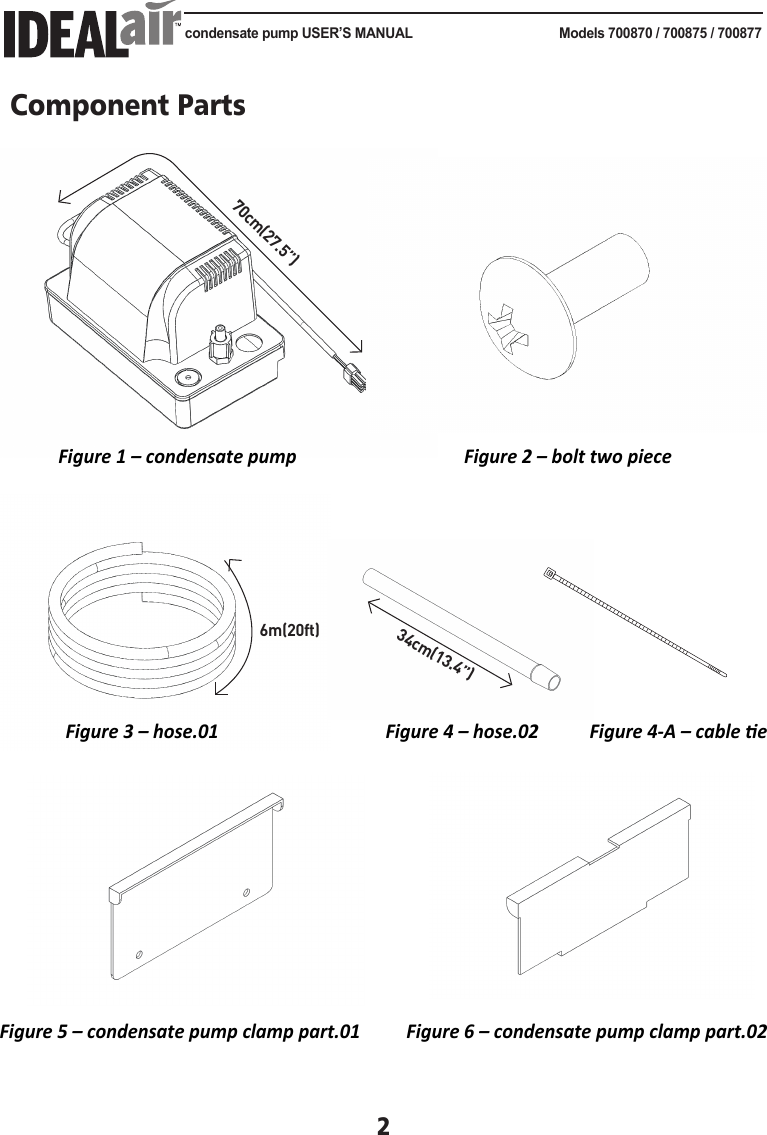 Page 2 of 5 - XPC_01  Instructions Condensate-Pump-Kit