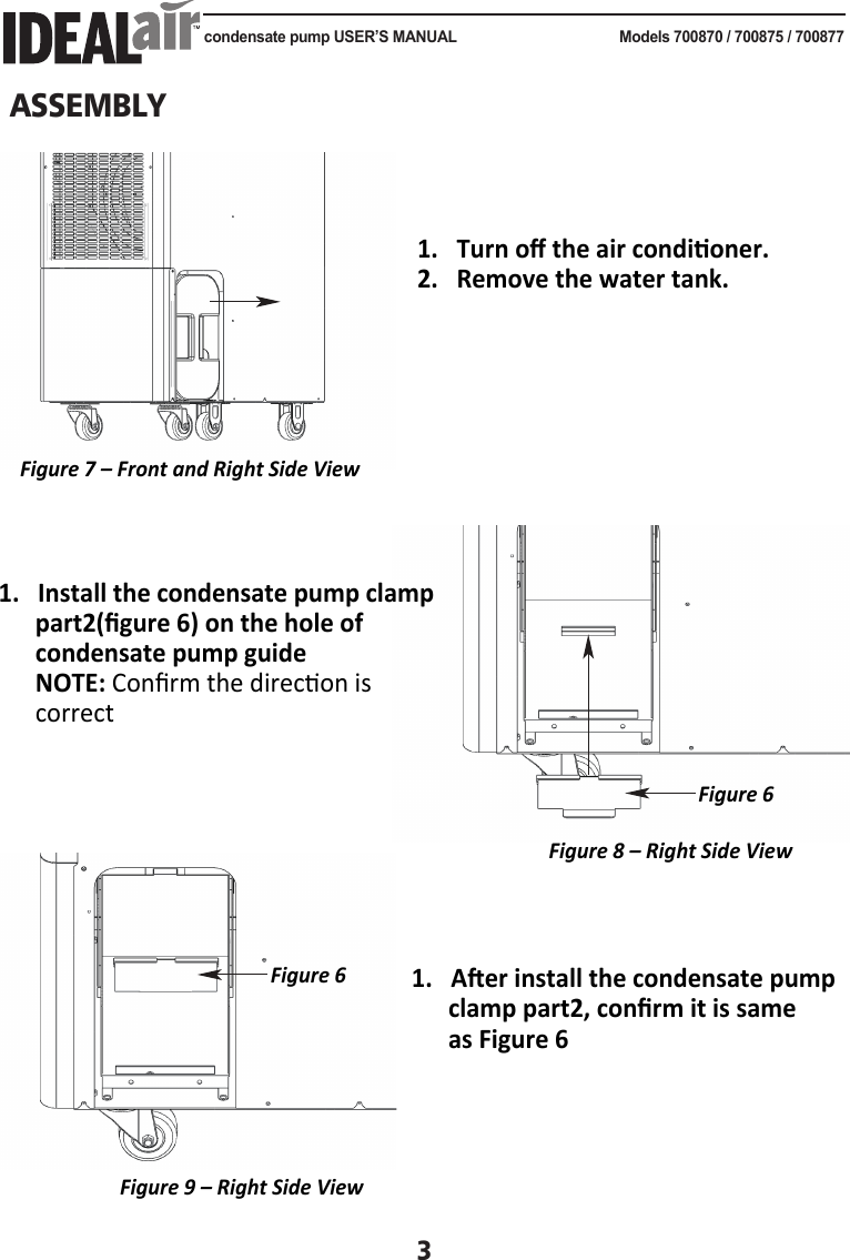 Page 3 of 5 - XPC_01  Instructions Condensate-Pump-Kit