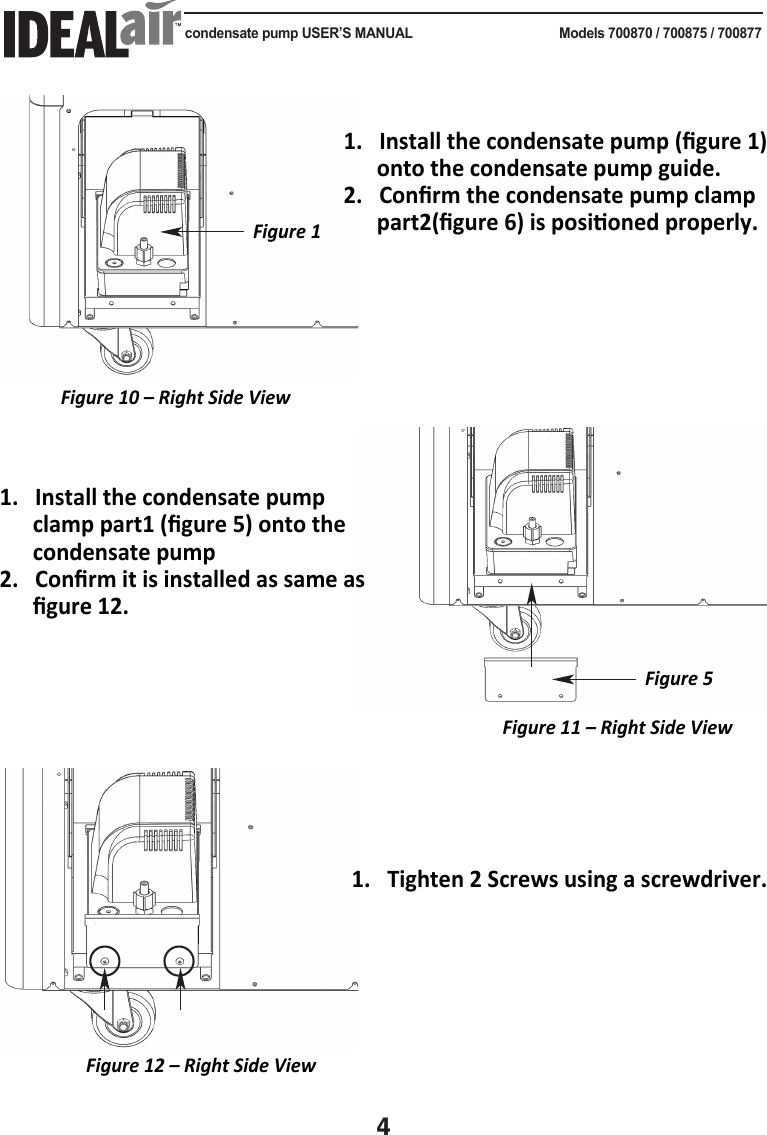 Page 4 of 5 - XPC_01  Instructions Condensate-Pump-Kit