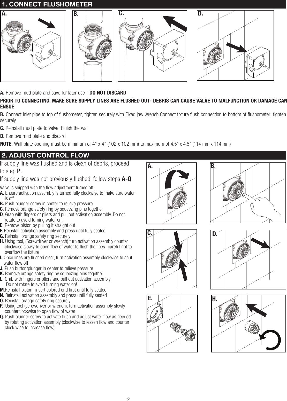 Page 2 of 8 - Instructivo-tru-flush-manual-installation-guide-703430001