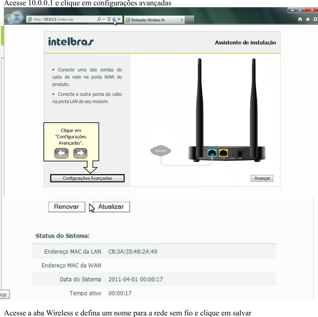 Page 1 of 5 - Intelbras-WRN-300-manual