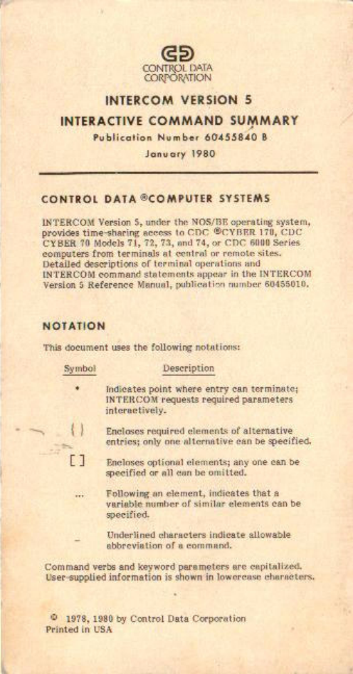 Page 1 of 8 - Word Pro - IntercomCommandSummary.lwp Intercom Command Summary