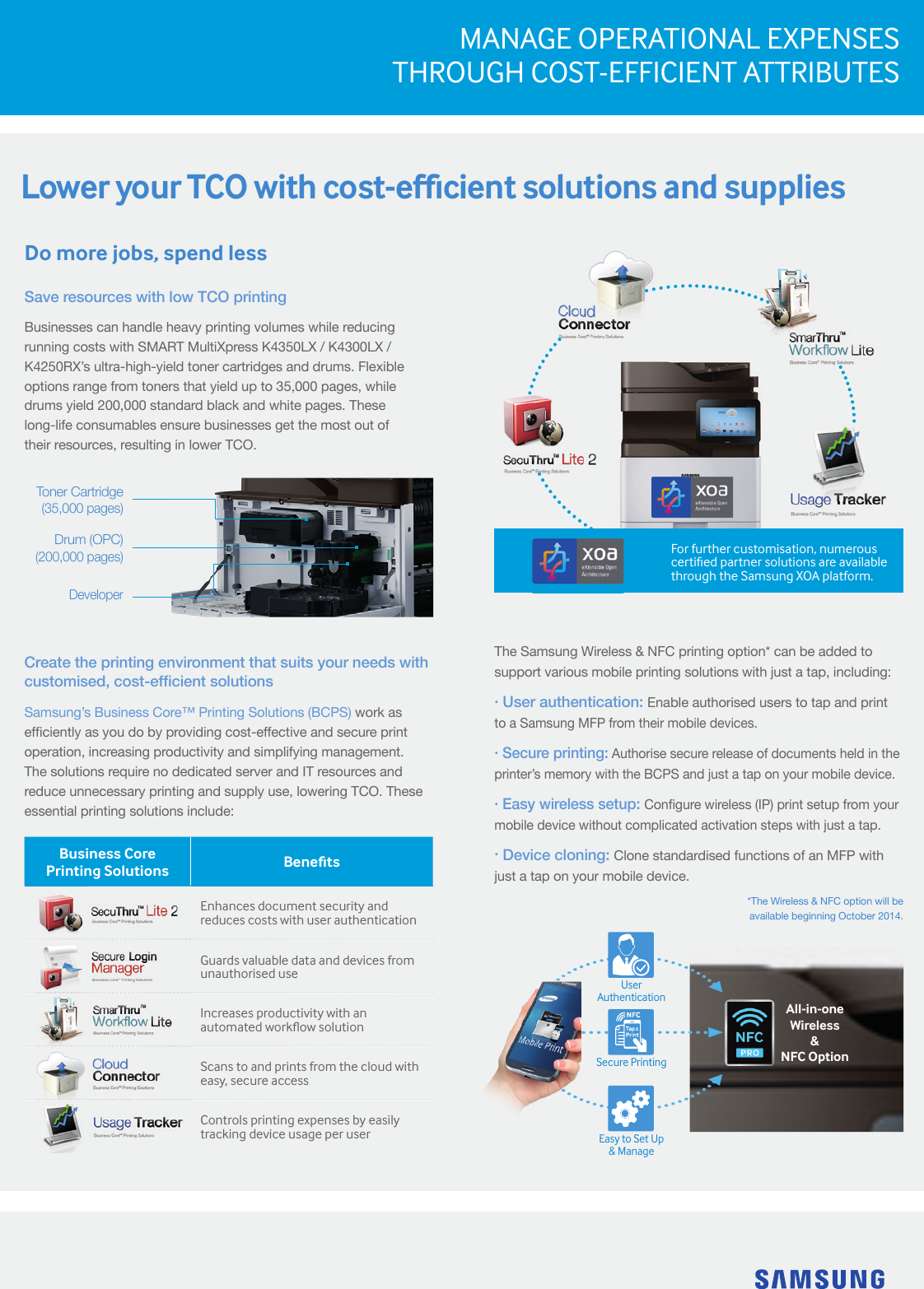 Page 5 of 8 - K4350Lx Samsung Smart MultiXpress K4350-300-250 V2 User Manual