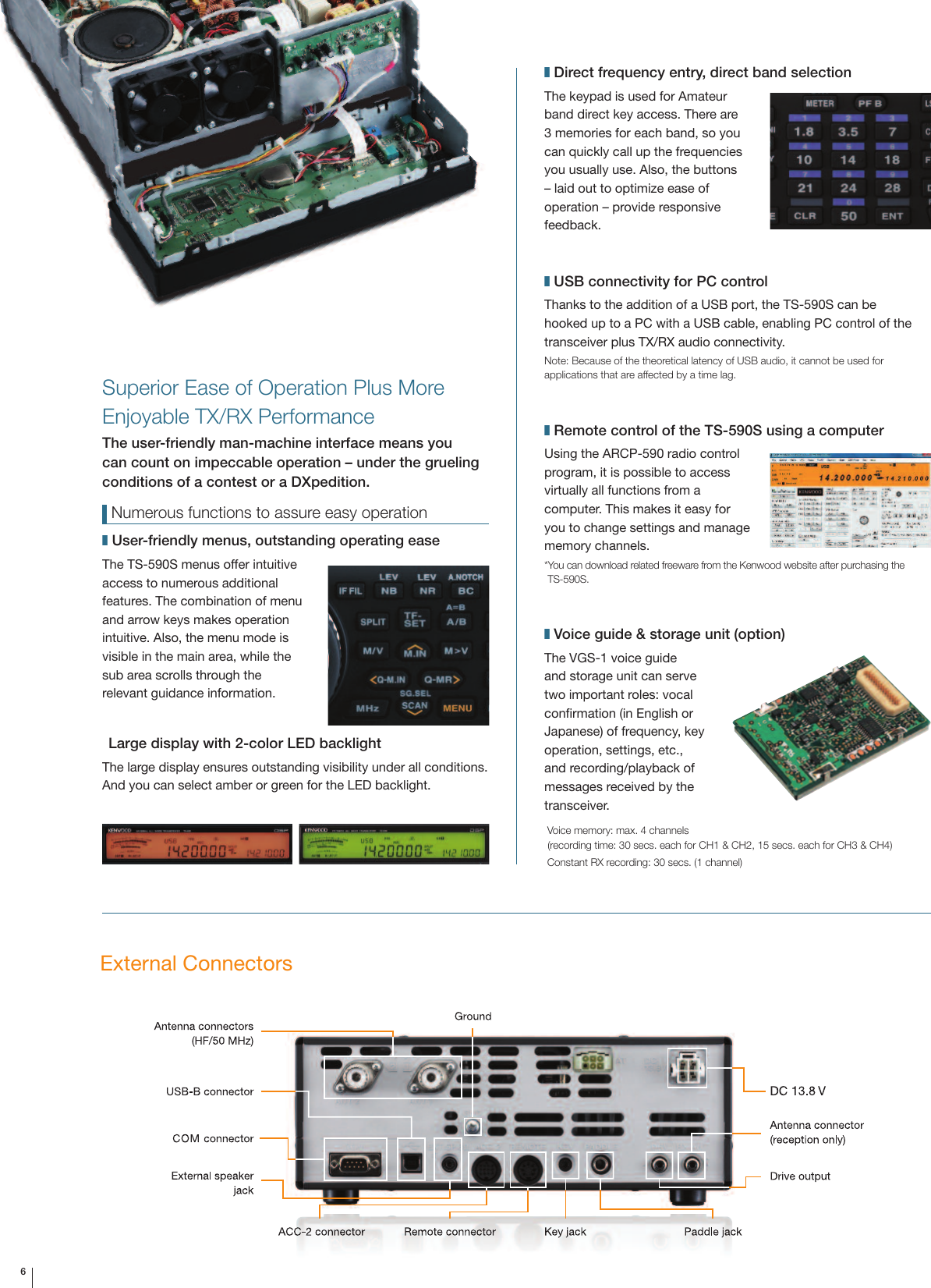 Page 6 of 8 - KENWOOD--TS-590S-brochure