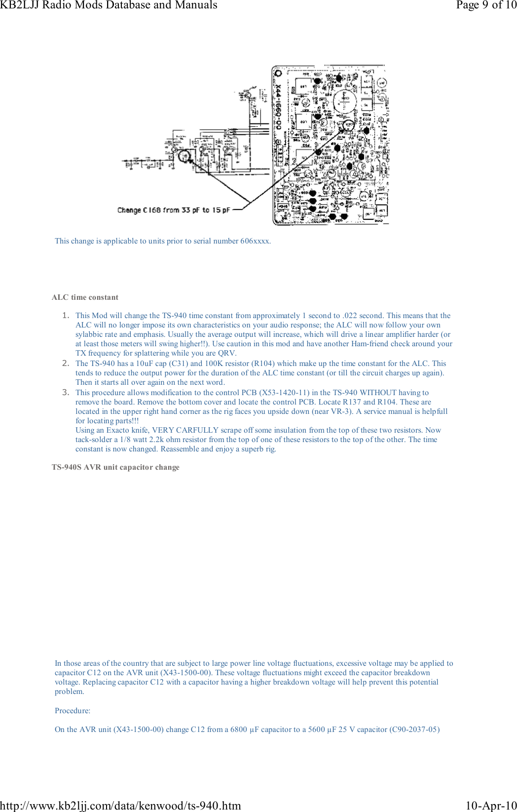 Page 9 of 10 - KENWOOD--TS-940S-MODIFS