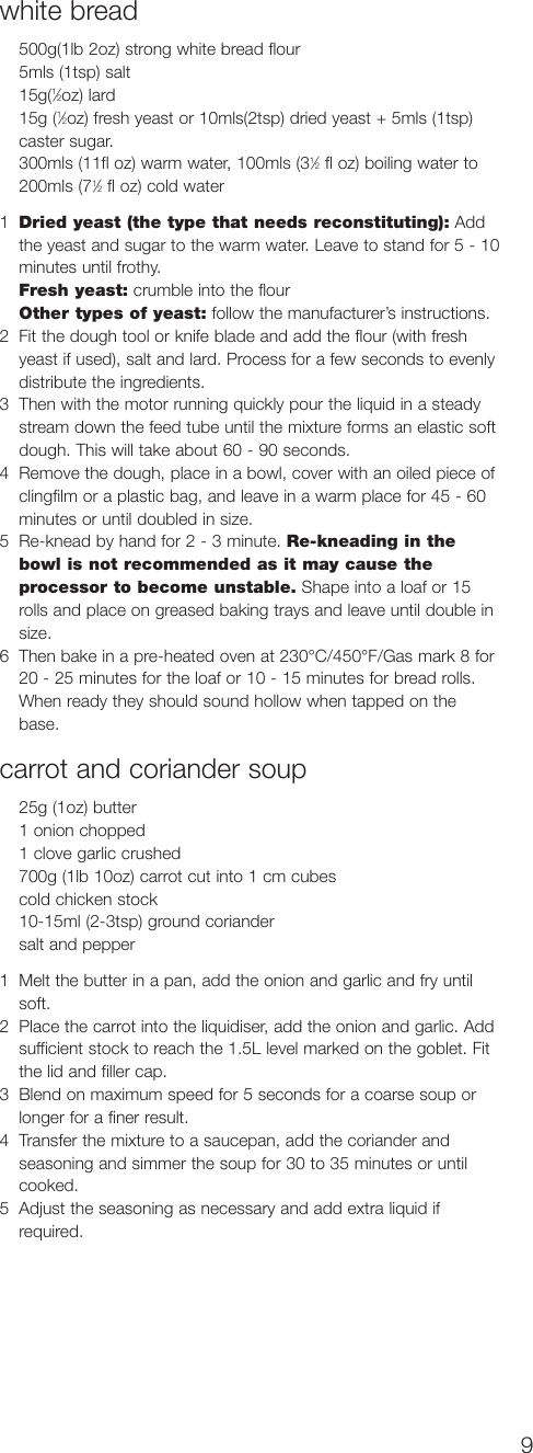 Page 10 of 11 - 57832 B5 FP730 English Only  KENWOOD FP 734