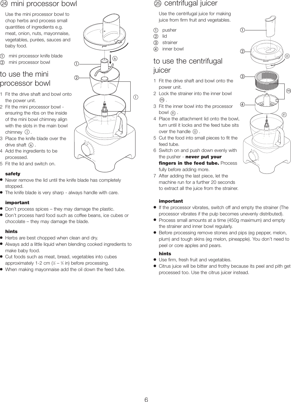 Page 7 of 11 - 57832 B5 FP730 English Only  KENWOOD FP 734