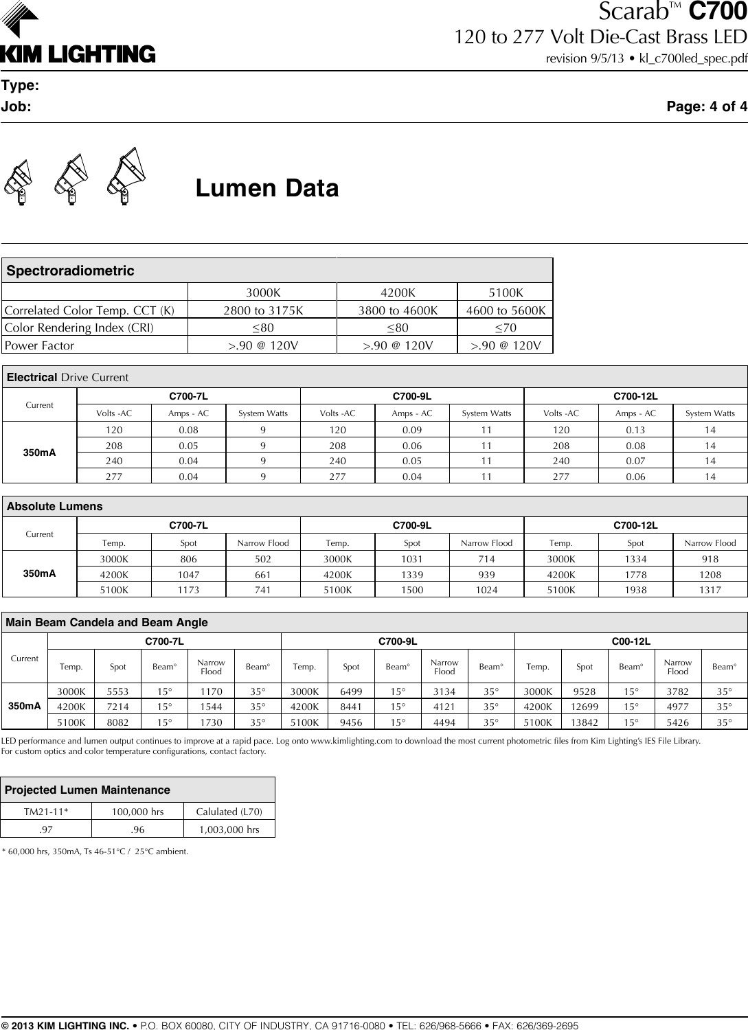 Page 4 of 4 - Kl C700 Spec