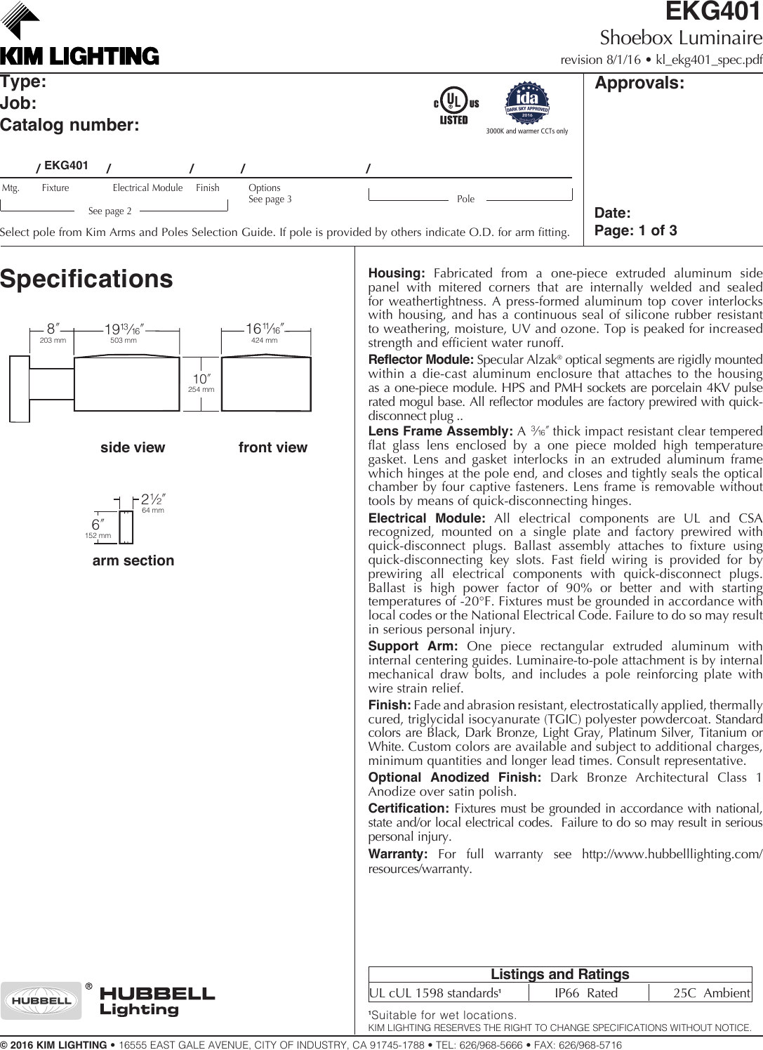 Page 1 of 3 - Kl Ekg401 Spec