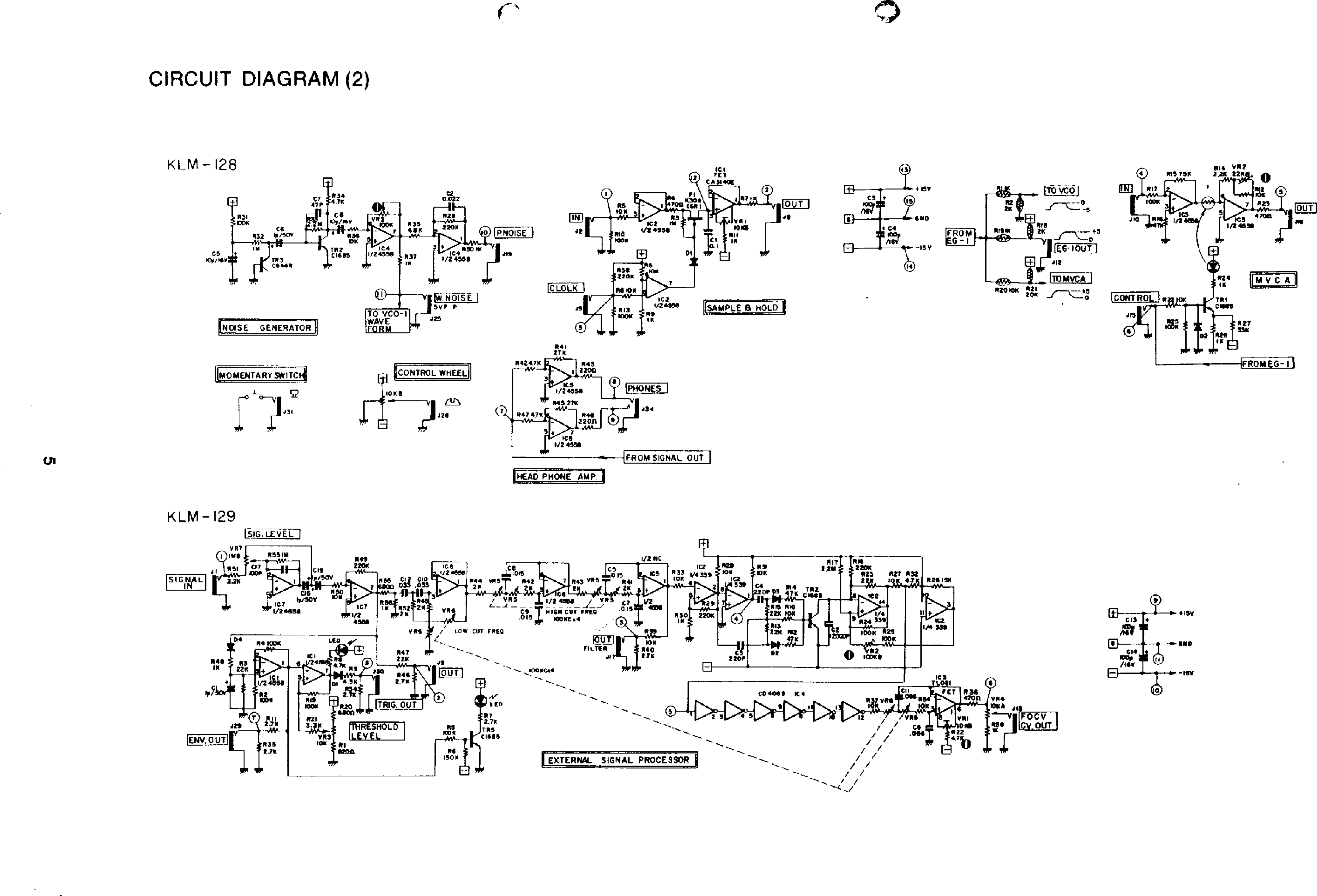 Page 5 of 10 - Korg MS20 Service Manual MS 20