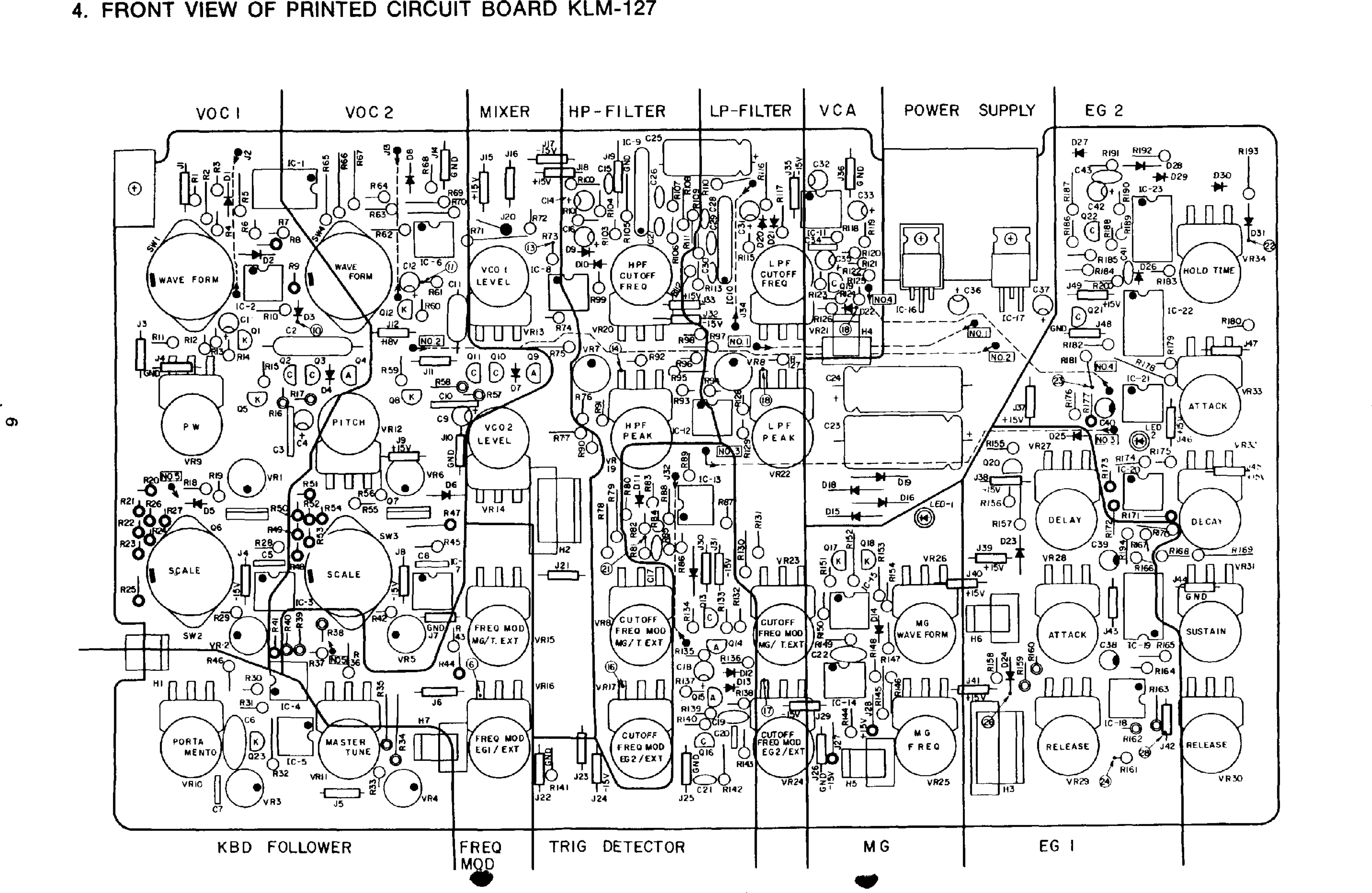 Page 6 of 10 - Korg MS20 Service Manual MS 20