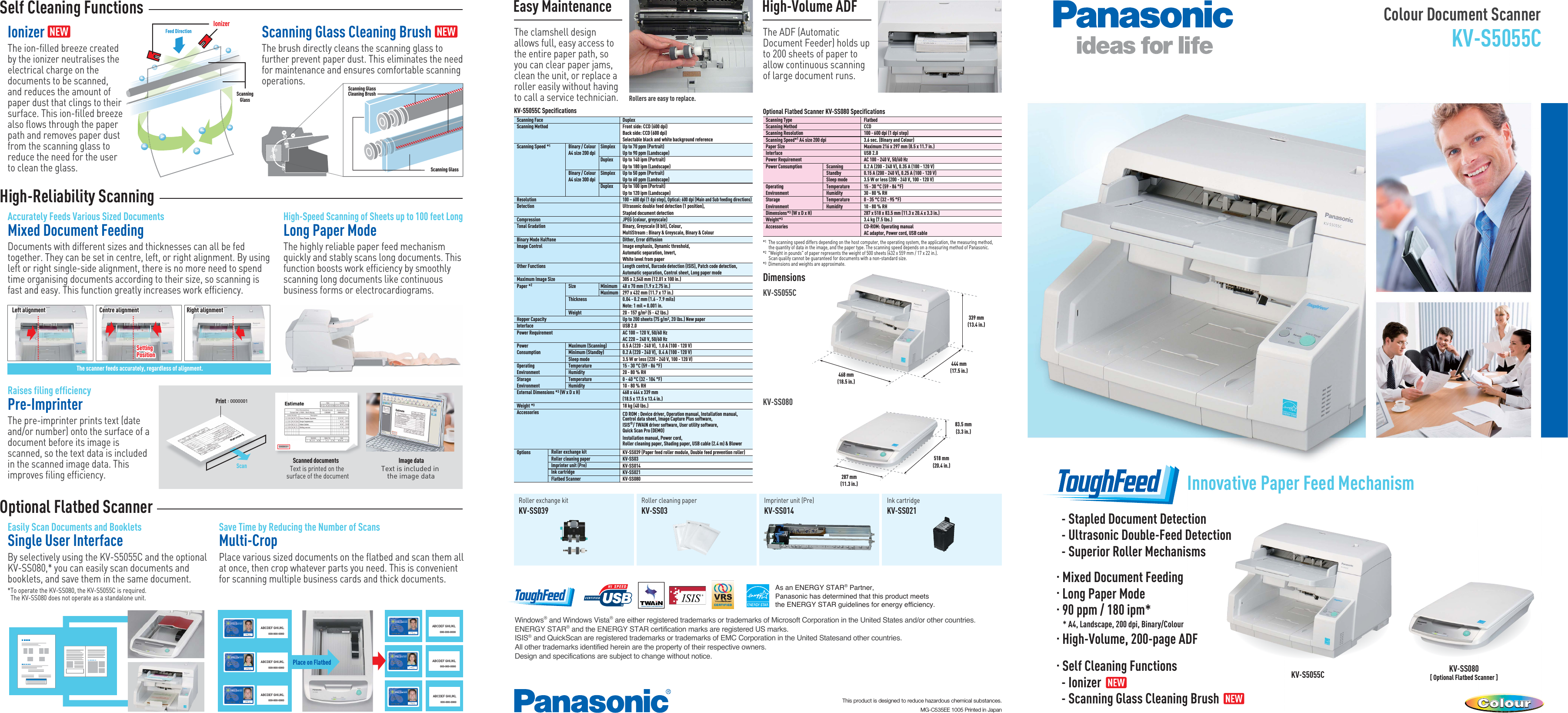 Page 1 of 2 - Kvs5055Cu KV-S5055_6PCT_EU_cover User Manual